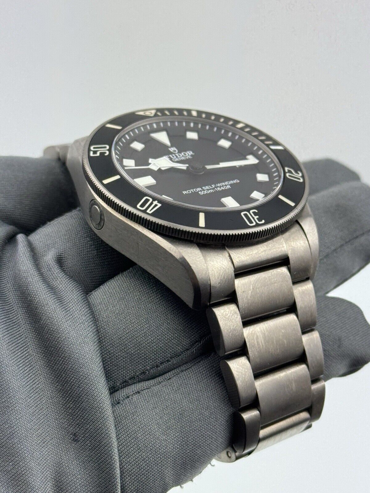 TUDOR Pelagos 25500TN Automatic Titanium Automatic Black Dial Mens Watch