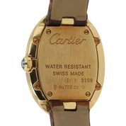 Cartier Baignoire Silver Dial 18k Yellow Gold 31x24mm Quartz Women’s W8000009