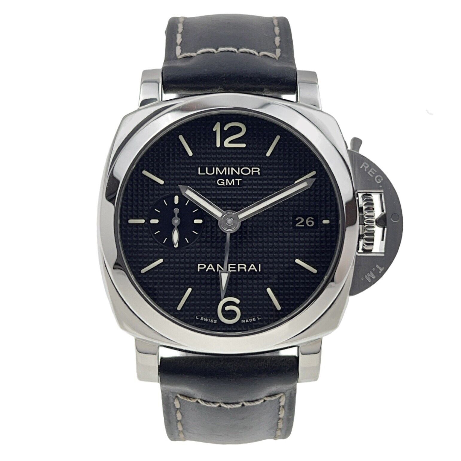 Panerai Luminor 1950 3 Days GMT Steel 42mm Automatic Men’s Watch PAM00535