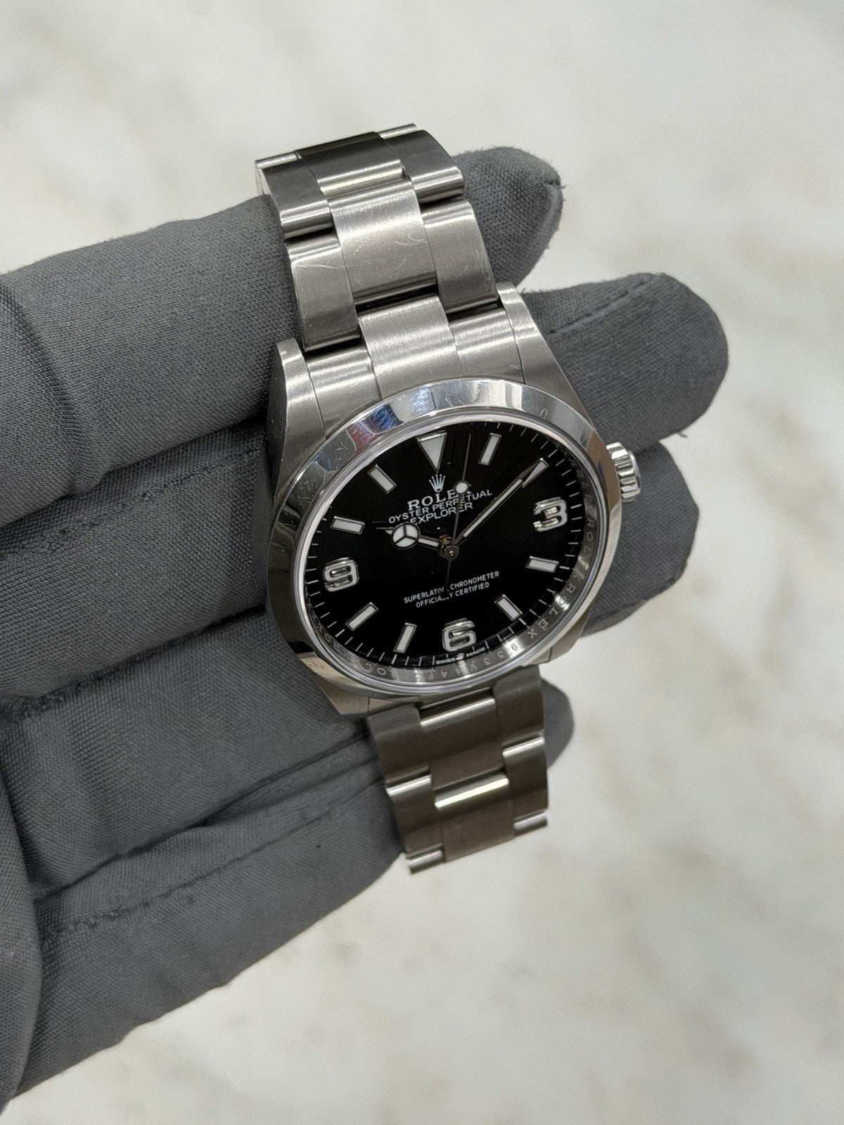 Rolex Explorer Stainless Steel Black 36mm Automatic Men’s Watch 124270