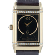 Jaeger‑LeCoultre Reverso Duetto Classique 18k Rose Gold Diamond Women's Watch