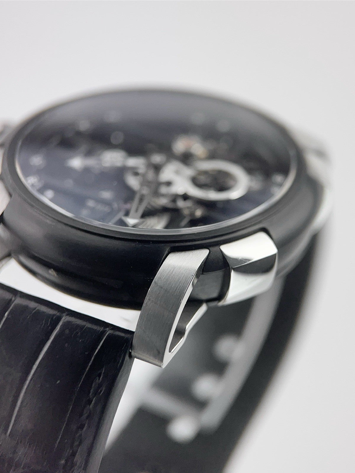 Romain Jerome Skylab Stainless Steel Skeleton Dial 43mm Men’s Watch RJMAU025