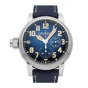Graham Fortress Left Hand Limited Edition Auto 47mm Blue Watch 2FOAS.U01A.L129B