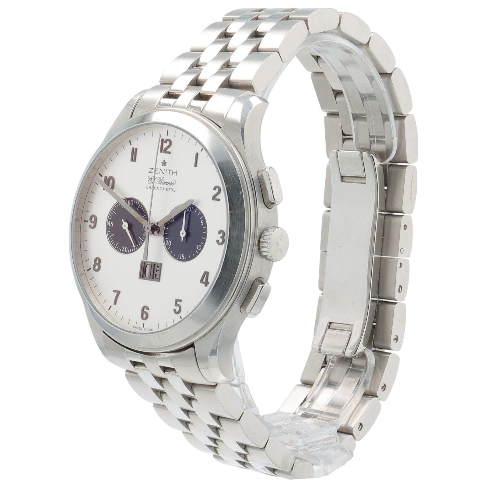 Zenith El Primero Steel Silver Dial 44mm Automatic Men’s Watch 03.0520.4100