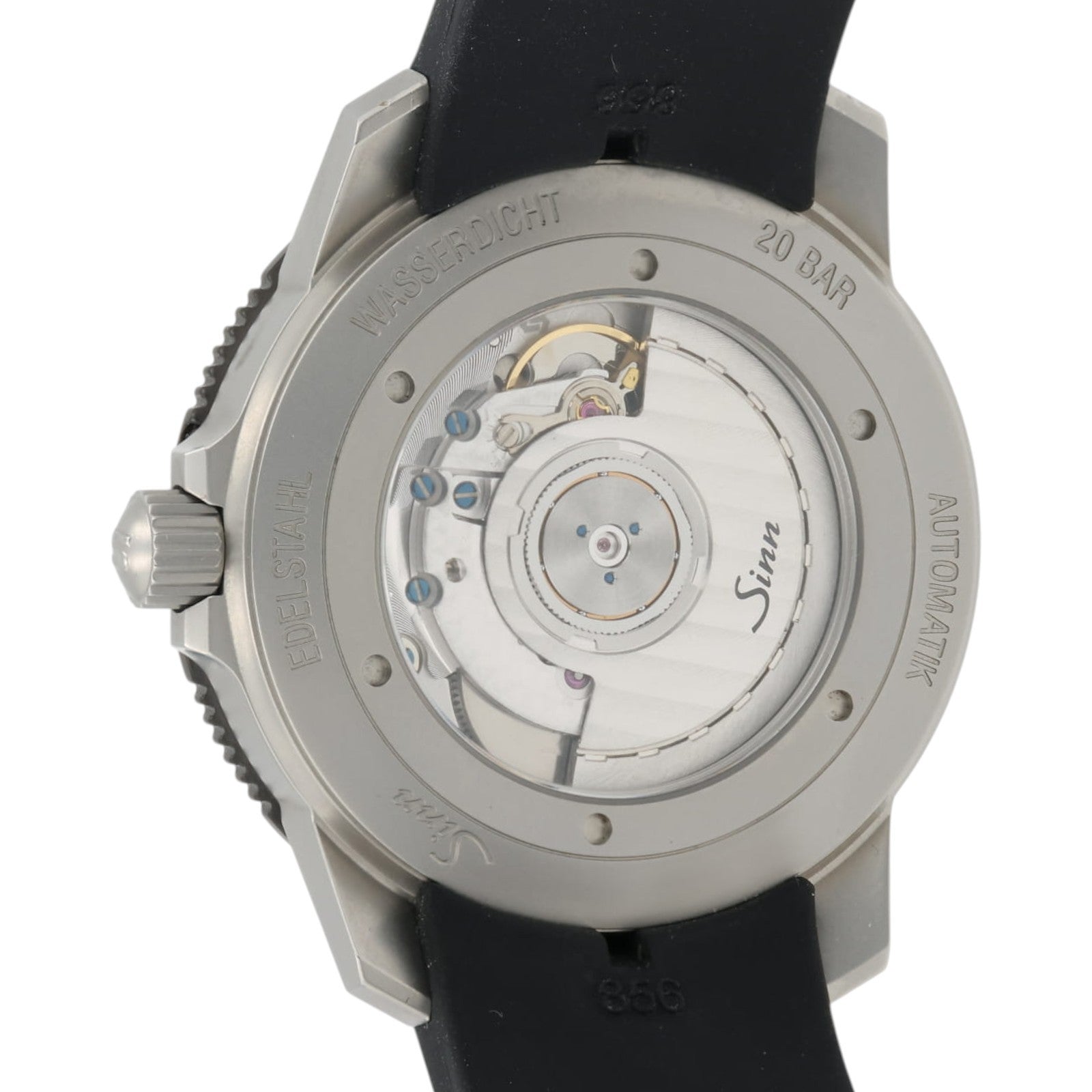 Sinn St Sa UTC Black Dial Stainless Steel 41mm Automatic Mens Watch 105