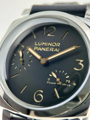 Panerai Luminor Power Reserve Steel 47mm Manual Wind Men’s Watch PAM00423