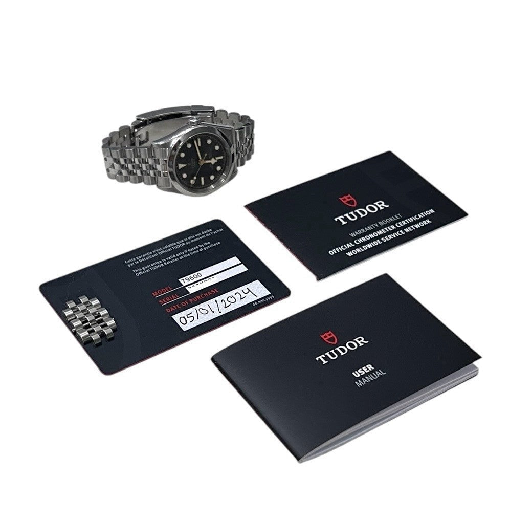 Tudor Black Bay Stainless Steel Gray Dial 31mm Automatic Women's Watch 79600