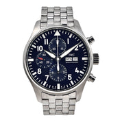 IWC Pilot Chronograph 43mm Automatic -IW377717 - BLUE DIAL - W/ B&P 2017