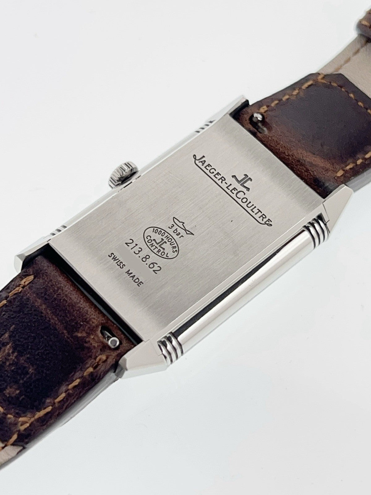 Jaeger-LeCoultre Steel Silver Dial 25mm Manual Wind Men's Watch Q2438522