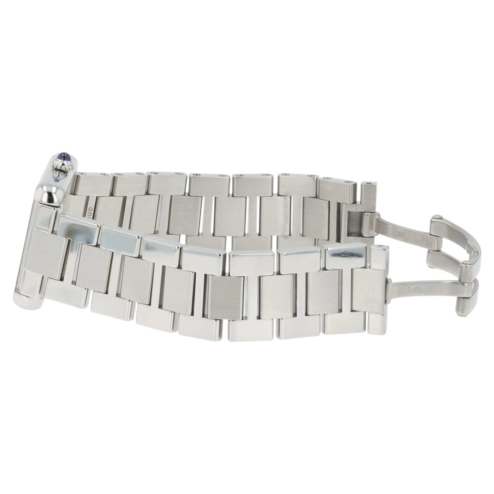 Cartier Tank Solo Silver Dial Stainless Steel 24mm Quartz Women's Watch W5200013