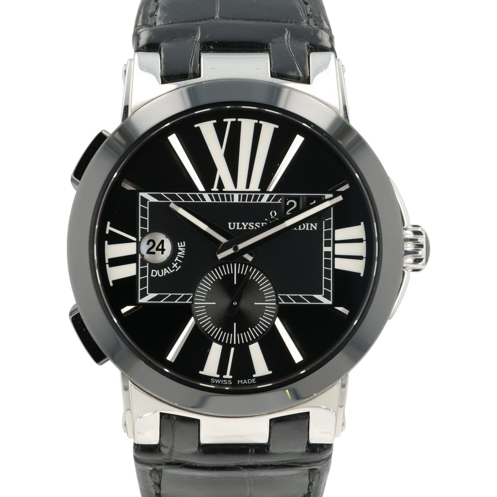 Ulysse Nardin Executive Black Dial Stainless Steel 43mm Automatic Men’s 243-00