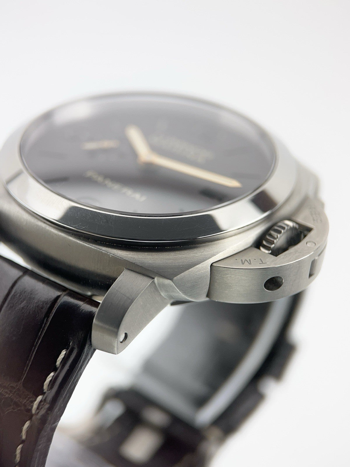 Panerai Luminor Marina 1950 Titanium Brown Dial 44mm Automatic Men's PAM00351
