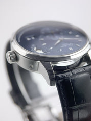 Glashutte PanoMaticLunar Steel Blue Dial 40mm Automatic Men's 1-90-02-46-32-01