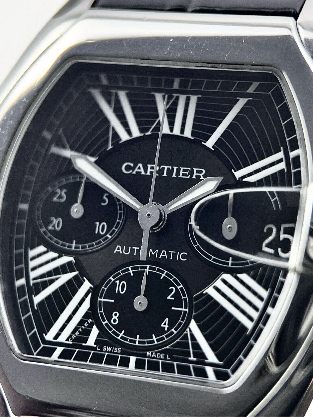 Cartier Roadster XL Stainless Steel 43mm Automatic Men’s Watch W62020X6