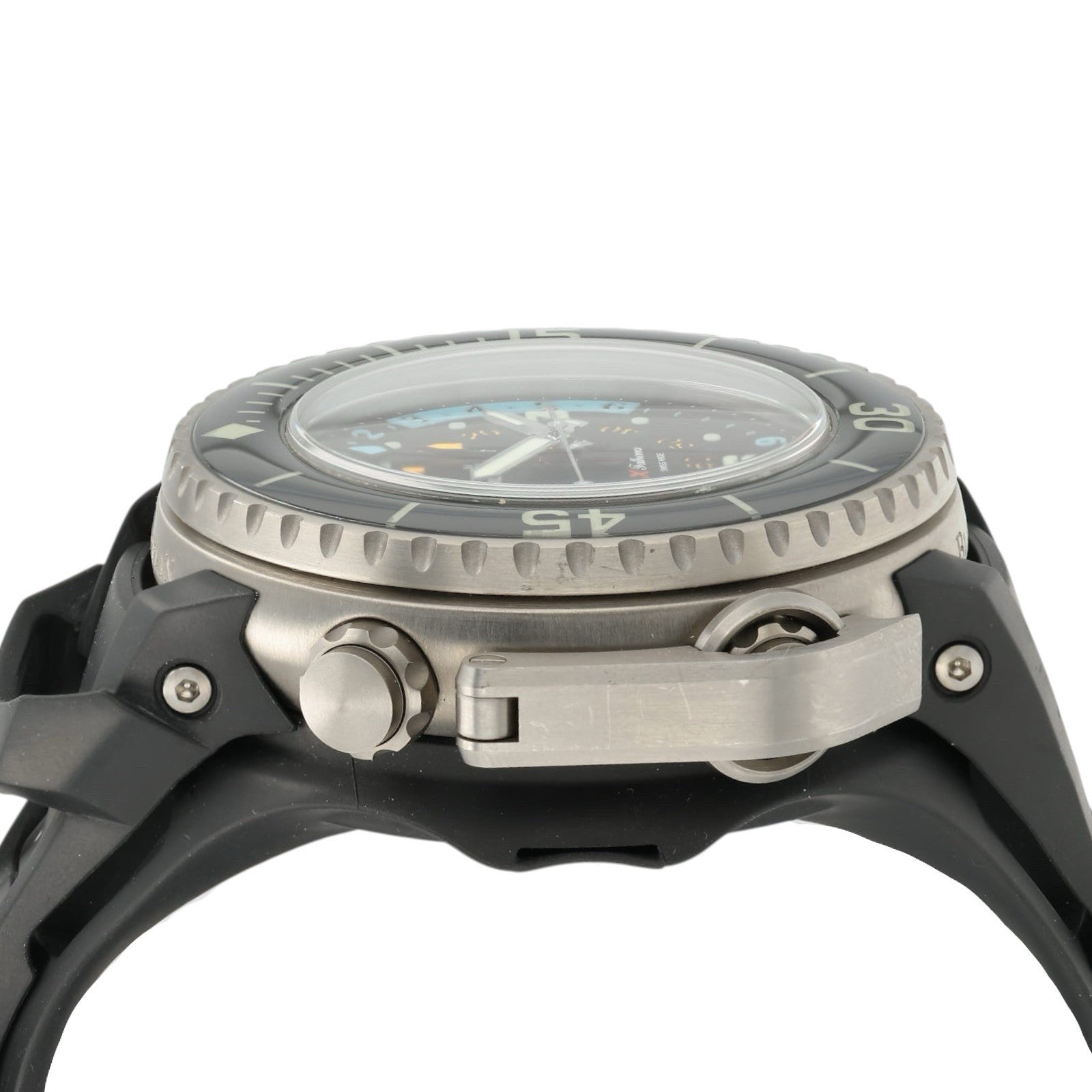 Blancpain X Fathoms Black Dial Titanium 55.6mm Automatic Mens 4018-1230-64A