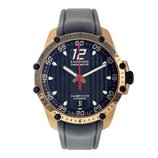 Chopard Superfast 18k Rose Gold Black Dial 41mm Automatic Mens Watch 161290-500