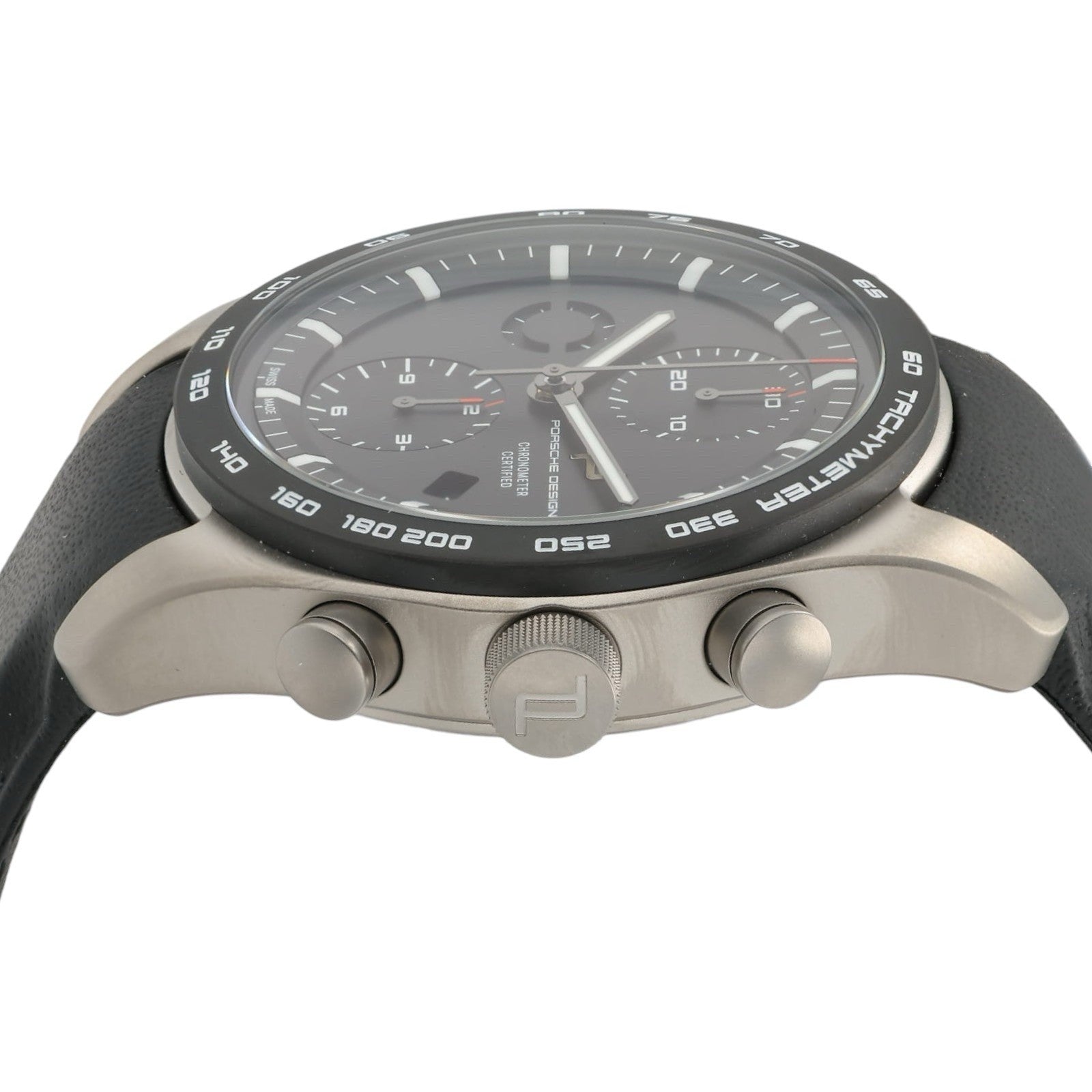 NEW Porsche Design Chronograph Black Dial Titanium 42mm Auto Men’s 6014.0001