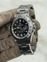 Rolex Explorer II Stainless Steel Black Dial 40mm Automatic Men's Watch 16570