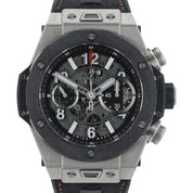 Hublot Big Bang Unico Titanium Skeleton Dial 45mm Automatic Mens 411.NM.1170.RX
