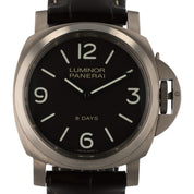 Panerai Luminor Base Titanium Brown Dial 44mm Manual Wind Men’s Watch PAM00562
