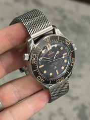 2022 Omega Seamaster NTTD James Bond No Time To Die Watch 210.90.42.20.01.001