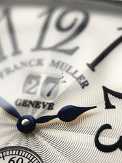 Franck Muller Tonneau Steel Silver Dial 34mm Automatic Men's Watch 6850S6GG