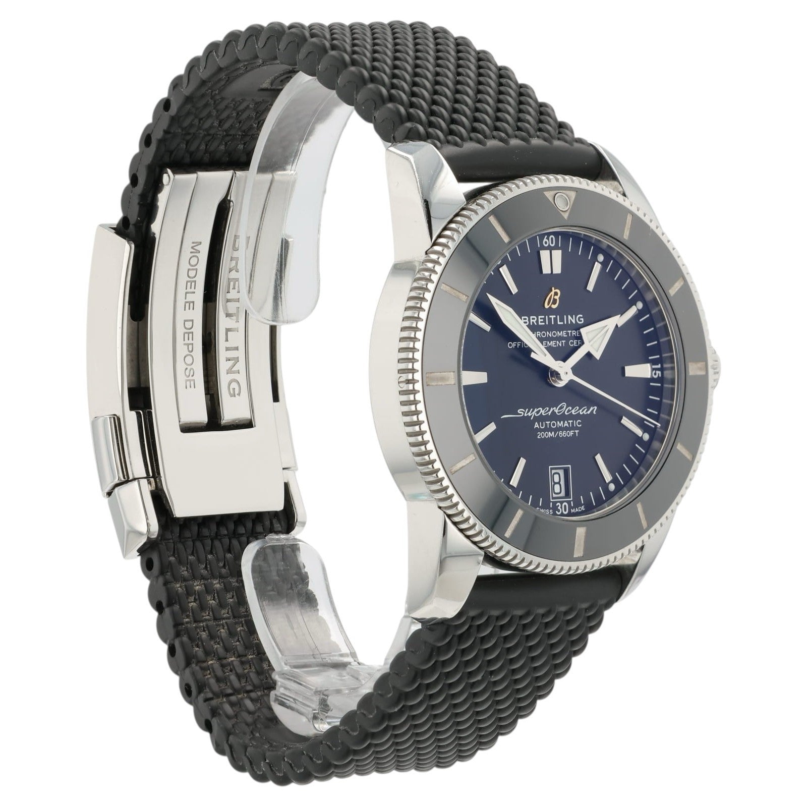 Breitling Superocean Heritage II Black Dial Steel 42mm Automatic Men’s AB2010