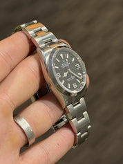 2024 Rolex Explorer Steel Black 36mm Automatic Men’s Watch 124270 - Box/Papers