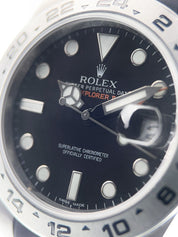 Rolex Explorer Stainless Steel Black Dial 42mm Automatic Mens Watch 216570