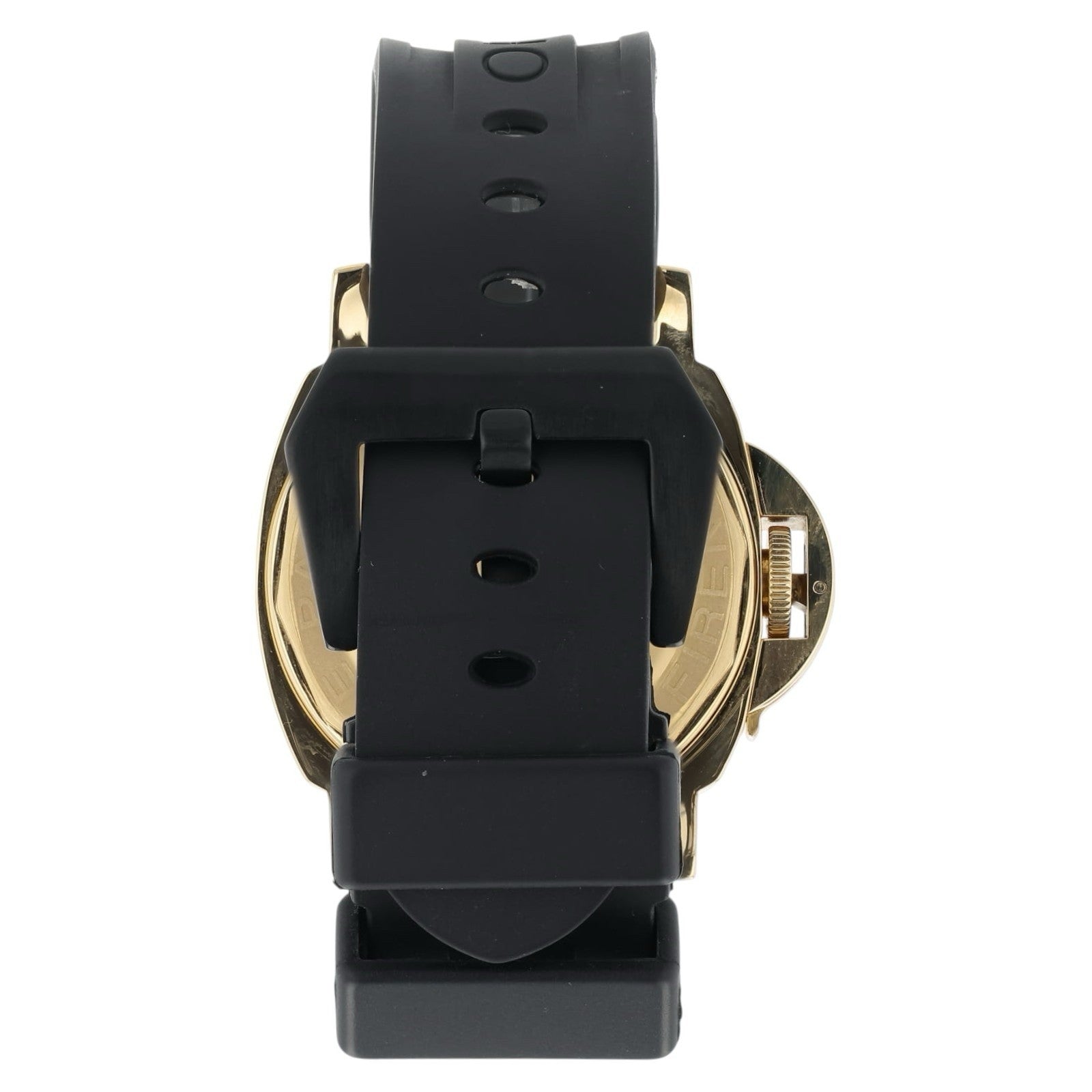Panerai Luminor Marina Black Dial 18k Yellow Gold 44mm Automatic Mens PAM00140