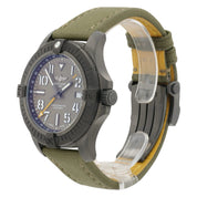 Breitling Avenger Green Dial Titanium 44mm Automatic Movement Mens Watch V32395