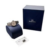 Grand Seiko “Morning Frost” Silver Dial Stainless Steel 40mm Auto Mens SBGA465
