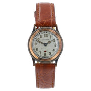 Harwood Cream Dial 9ct Gold 29mm Automatic Unisex Watch - AS IS