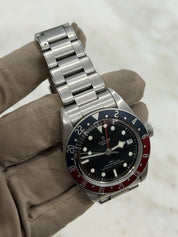 2019 Tudor Black Bay GMT Pepsi Black Dial Stainless Steel Men's Watch 79830RB