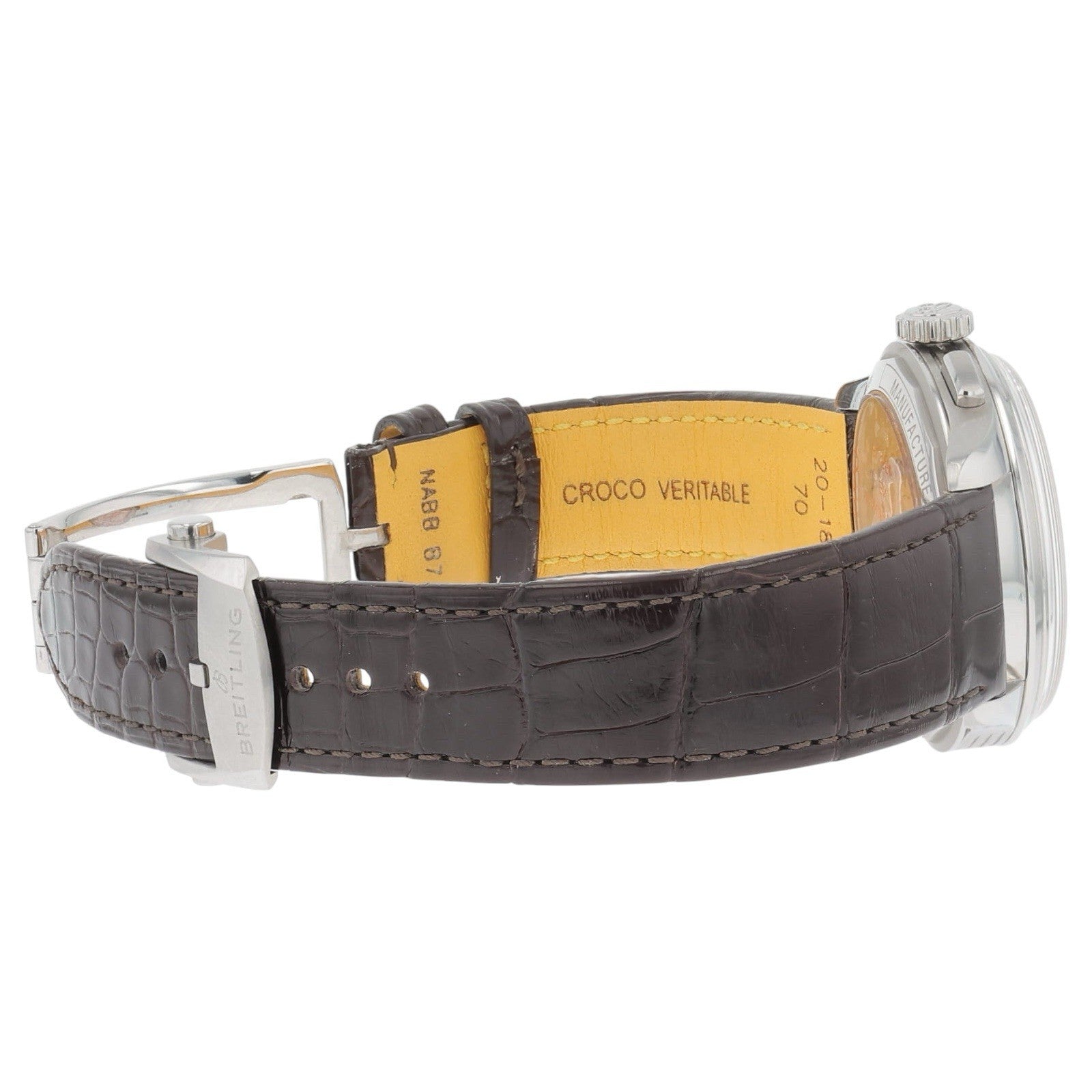Breitling Premier B09 Stainless Steel Champagne Dial 40mm Manual Wind AB0930