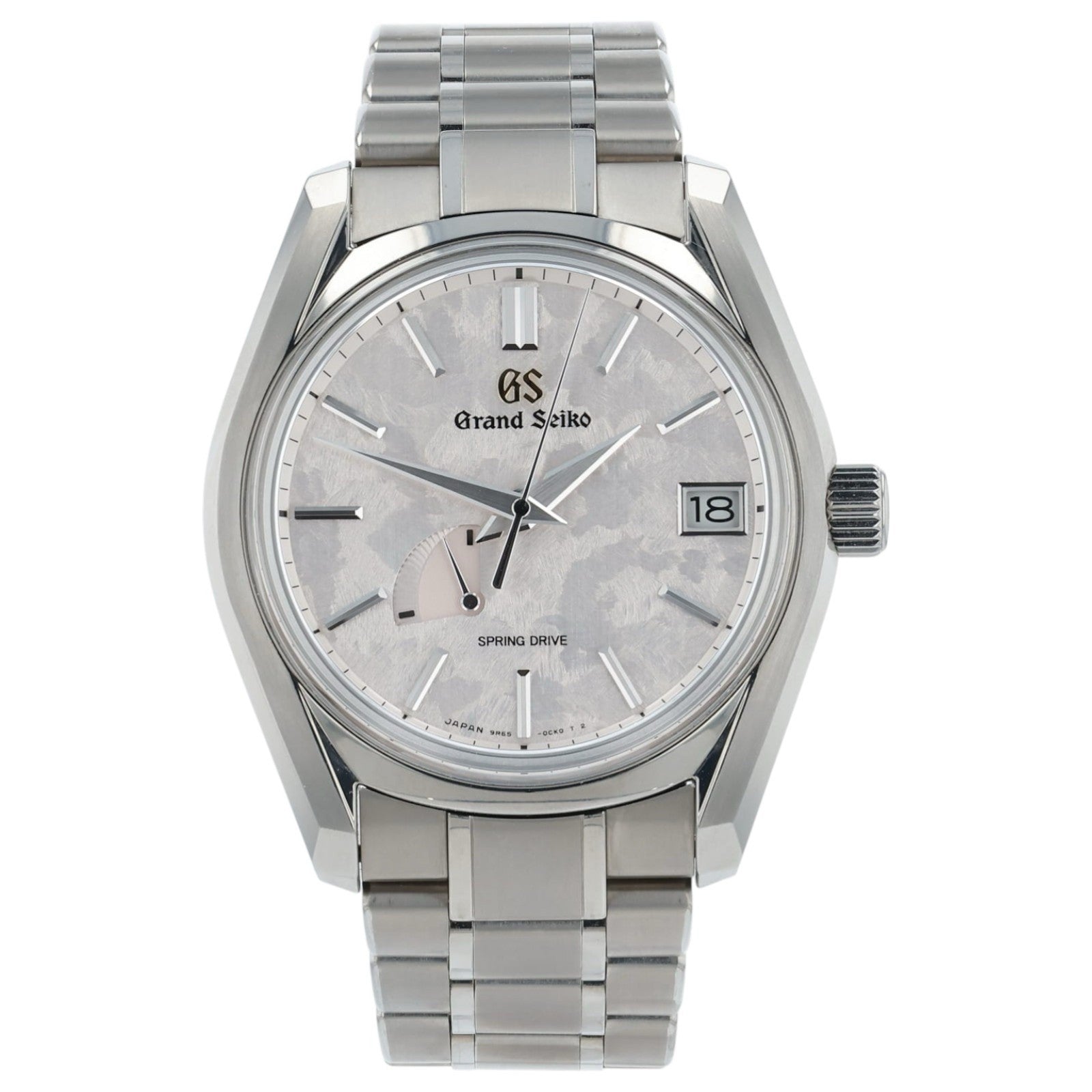 Grand Seiko Heritage Collection “Shunbun” Pink Dial Titanium 40mm Watch SBGA413