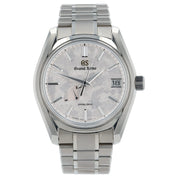 Grand Seiko Heritage Collection “Shunbun” Pink Dial Titanium 40mm Watch SBGA413