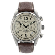 Bell & Ross Chrono Stainless Steel Beige Dial 42mm Automatic Men's Watch 126XL