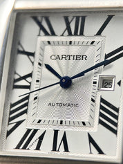 Cartier Tank Anglaise W5310007 Automatic Silver Dial Two Tone Auto Women's Watch