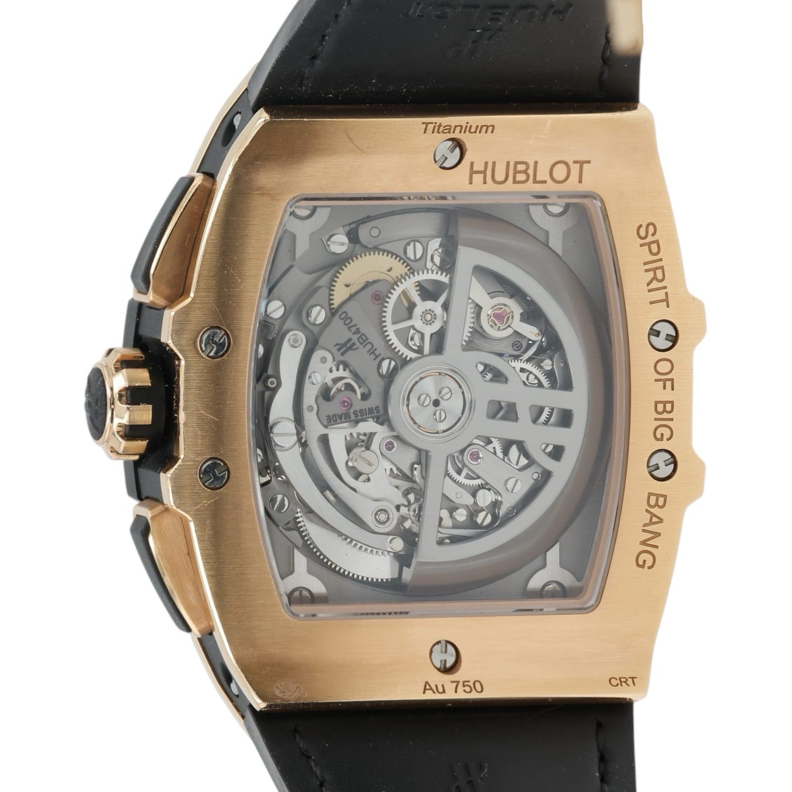 Hublot Big Bang Skeleton Dial 18k Rose Gold 42mm Automatic Mens 641.OM.0183.LR