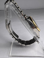 TAG Heuer Ladies Link Quartz Date Watch WJF1354 MOP Dial Diamond Bezel 27mm