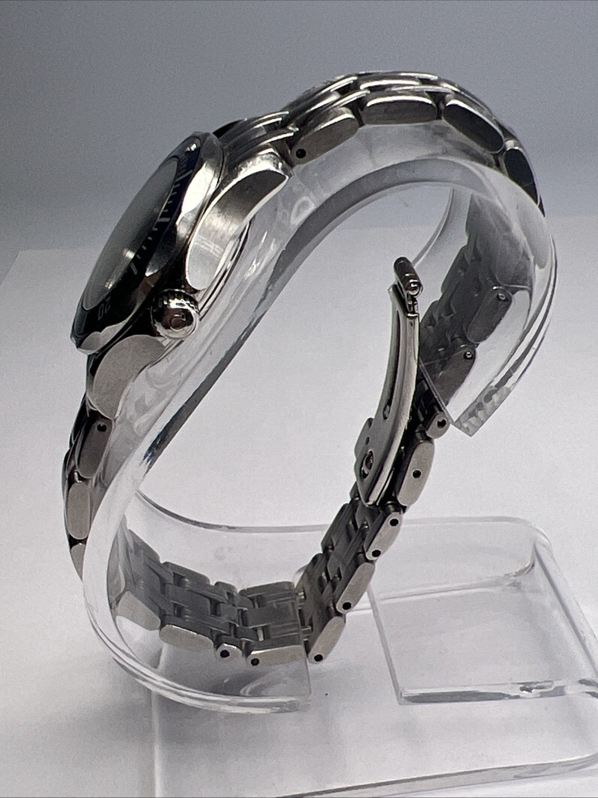 Omega Seamaster Ladies 300M Quartz Movement Watch Blue Dial Ref. 596.1505