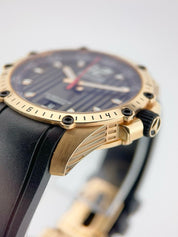 Chopard Superfast 18k Rose Gold Black Dial 41mm Automatic Mens Watch 161290-500