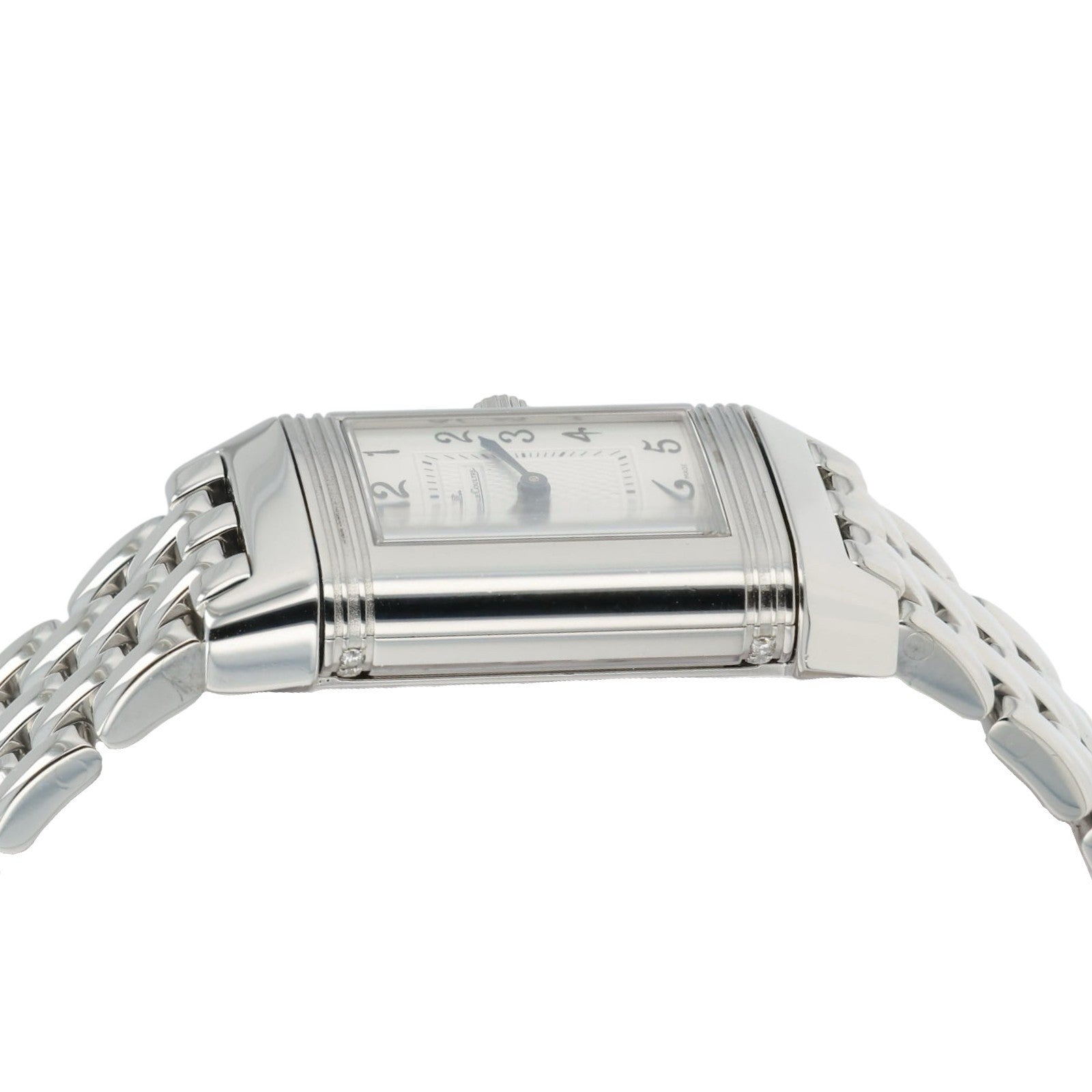 LeCoultre Reverso Duo Face Silver Dial 20mm Manual Wind Women's Watch Q2668110