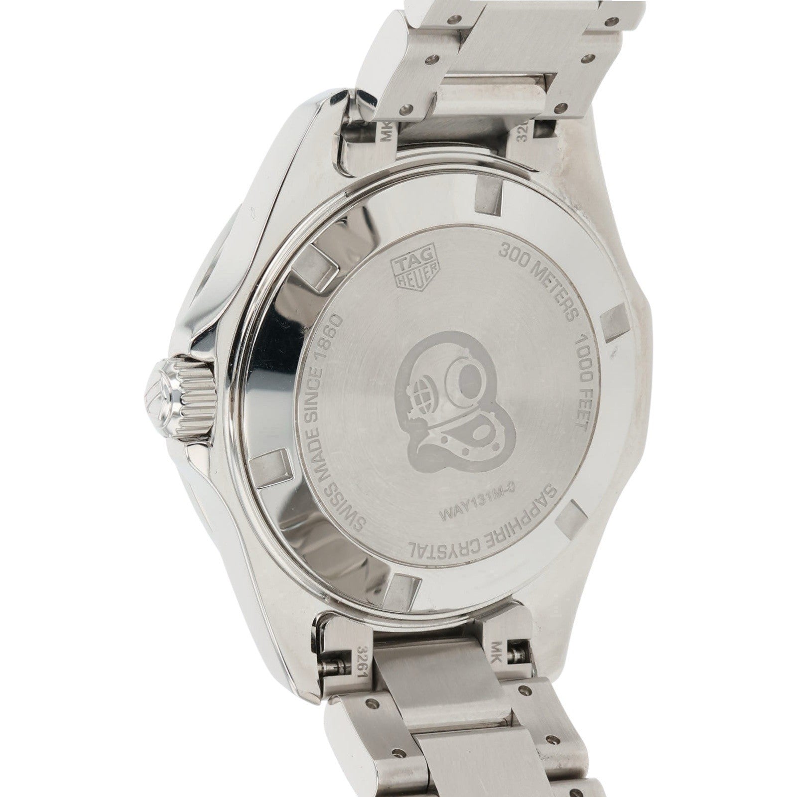 TAG Heuer Aquaracer Black Mother of Pearl Diamond Womens Watch WAY131M.BA0748