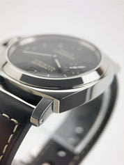 Panerai Luminor Marina Stainless Steel Black Dial 44mm Manual Wind Mens PAM00510