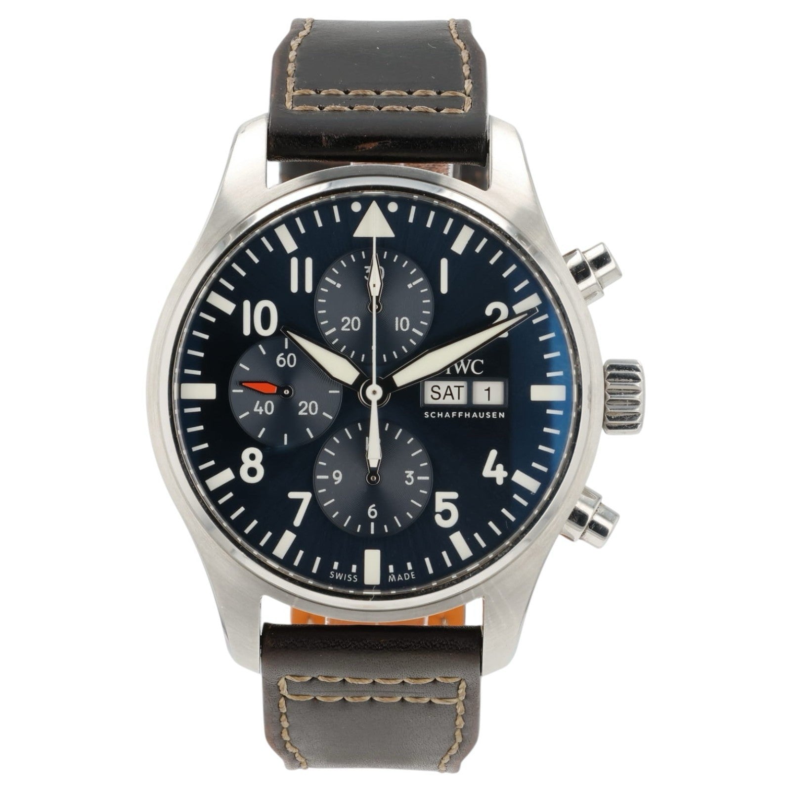 IWC Pilot Le Petit Prince Blue Dial Steel 43mm Automatic Men’s Watch IW377714