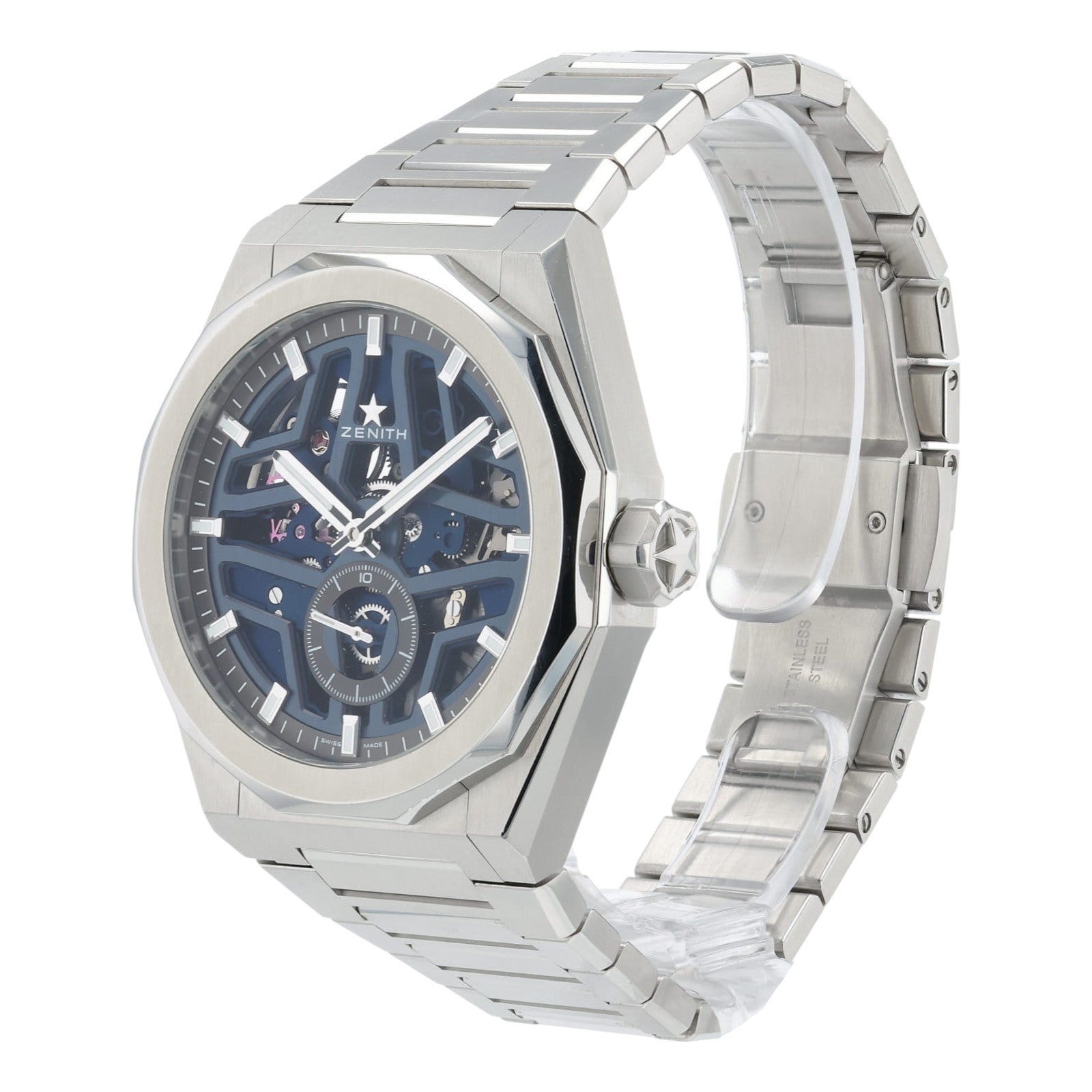 Zenith Defy Skyline Blue Skeleton Dial Steel 41mm Automatic 03.9300.3620/79.I001