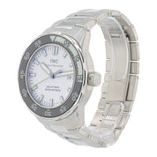IWC Aquatimer Stainless Steel White Dial 44mm Automatic Mens Watch IW356809