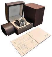 Glashutte Original SeaQ Panorama Date Steel Black 43mm 1-36-13-01-80-70 Full Set